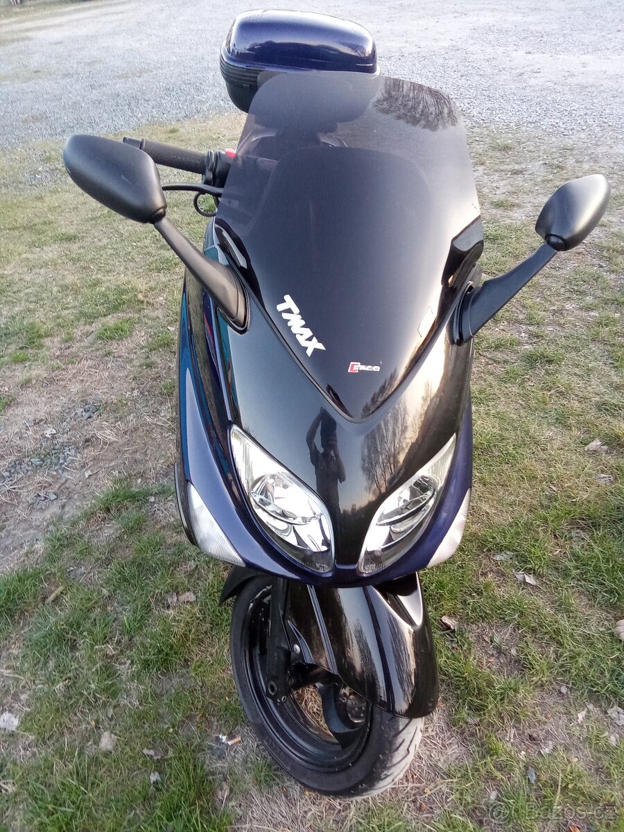 Yamaha T-max 2001, dovoz, po servisu