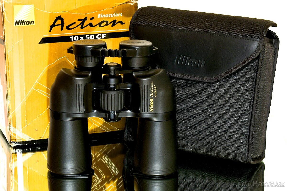 Dalekohled Nikon Action 10x50 vodotěsný TOP STAV