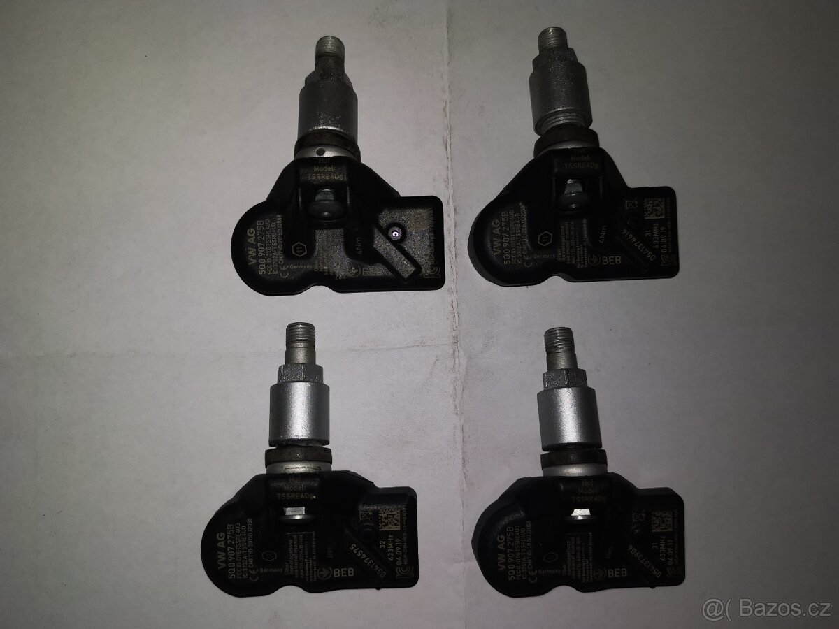 Senzor tlaku v pneu ŠKODA OEM Originál 5Q0907275B