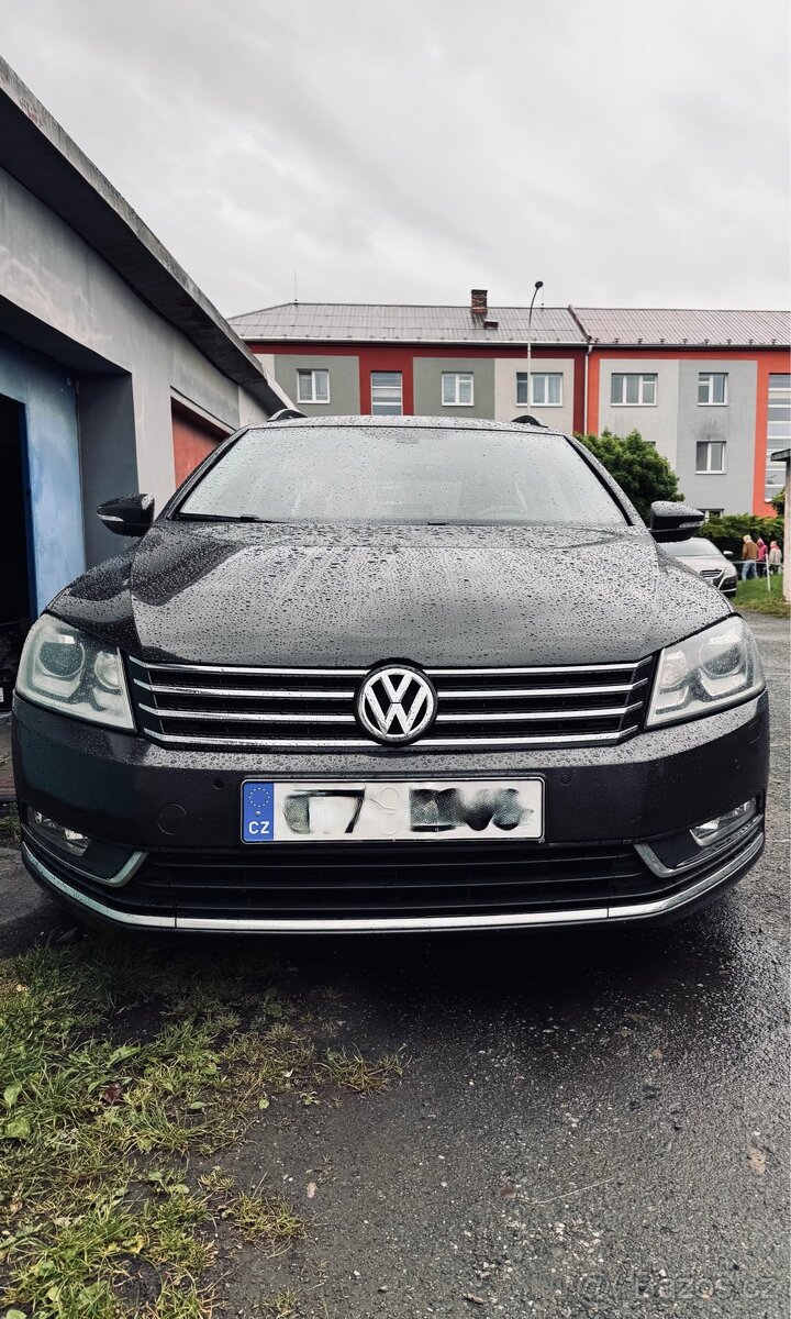 VW Passat B7 2.0TDI, CZ PŮVOD, PO SERVISE, NOVÁ KLIMA.