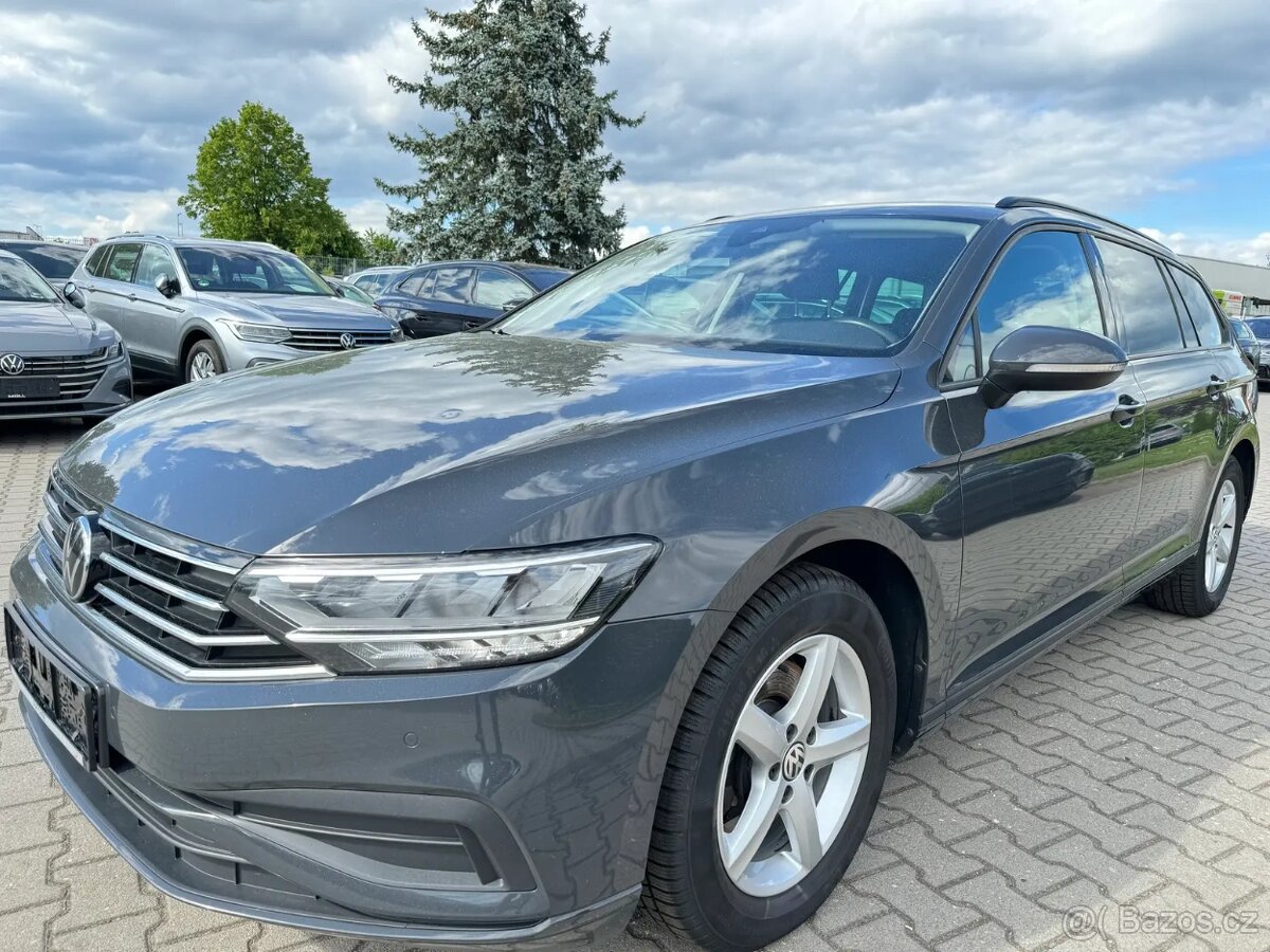 VW Passat 2020 TDI 90kw DSG,kamera,senzory,LED,el.kufr