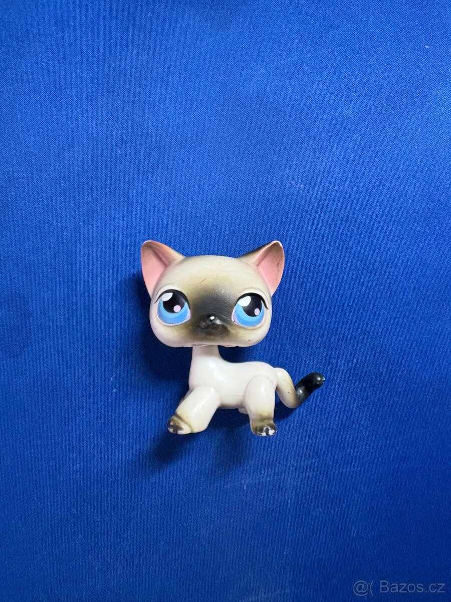 Littlest Pet Shop #5 Gray Siamese kočka