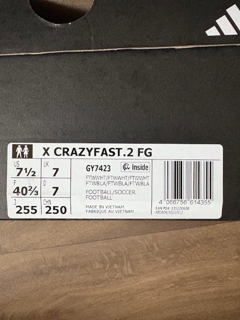 Kopačky X Crazyfast.2FG