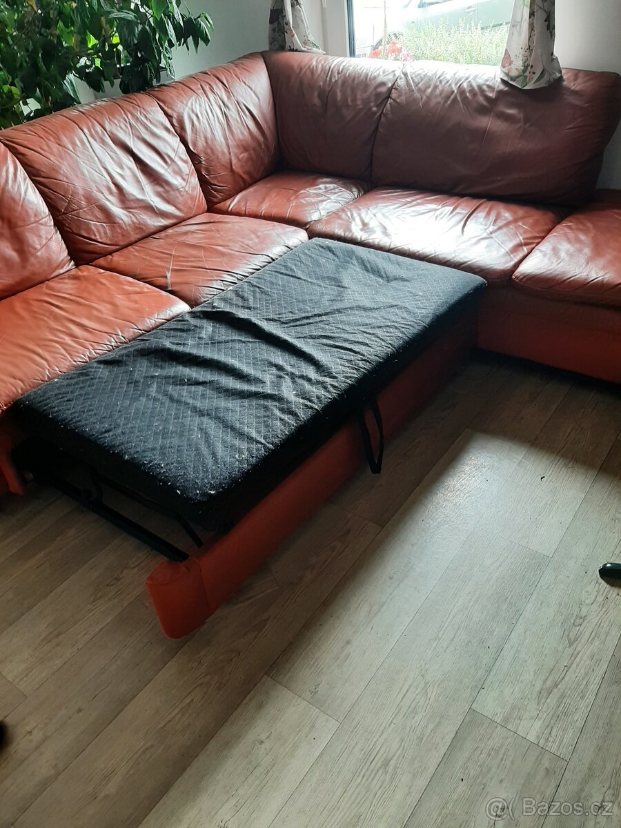 Kožená sedací souprava