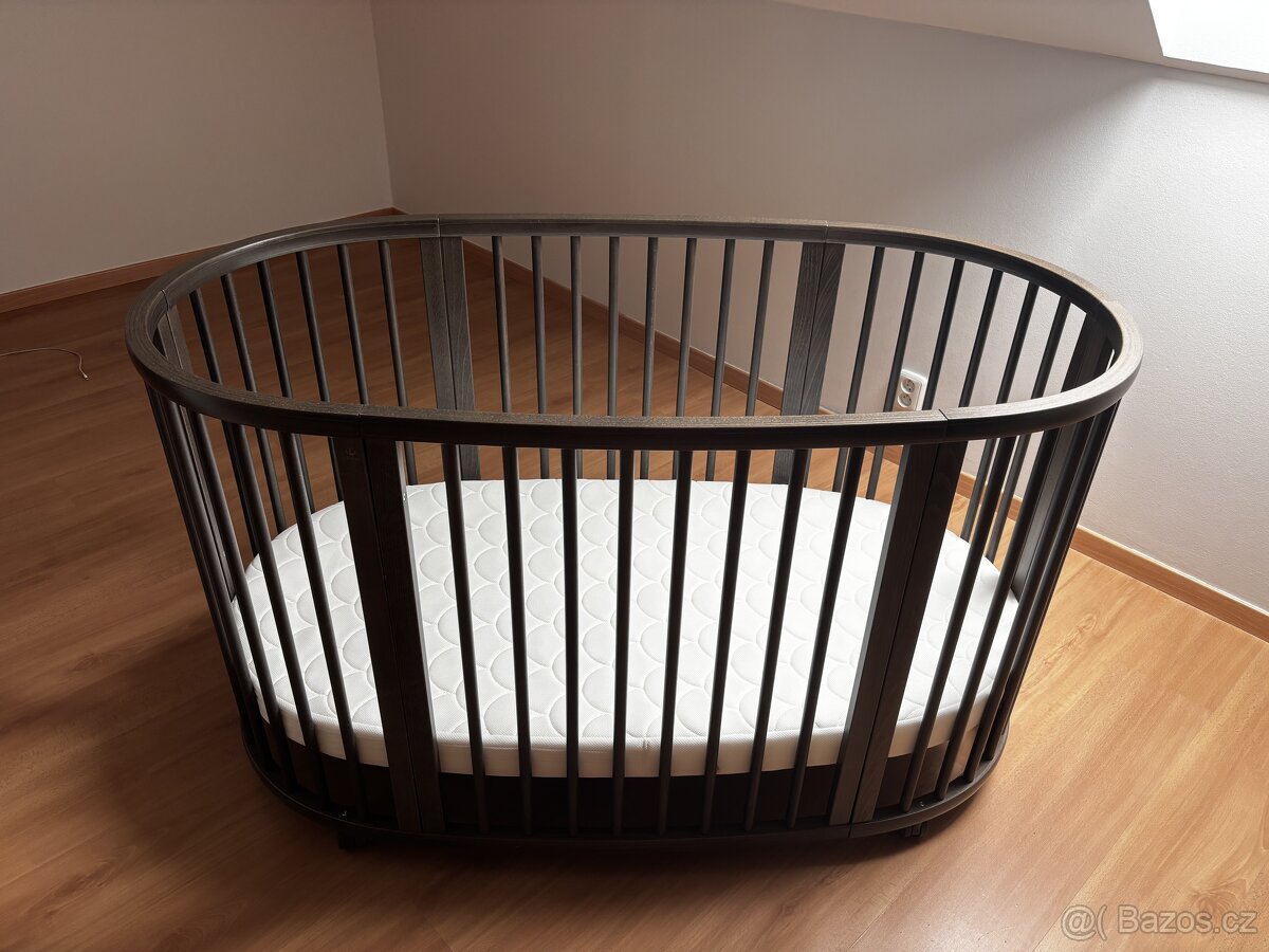 Postýlka Stokke V3 s matrací - nepoužitá