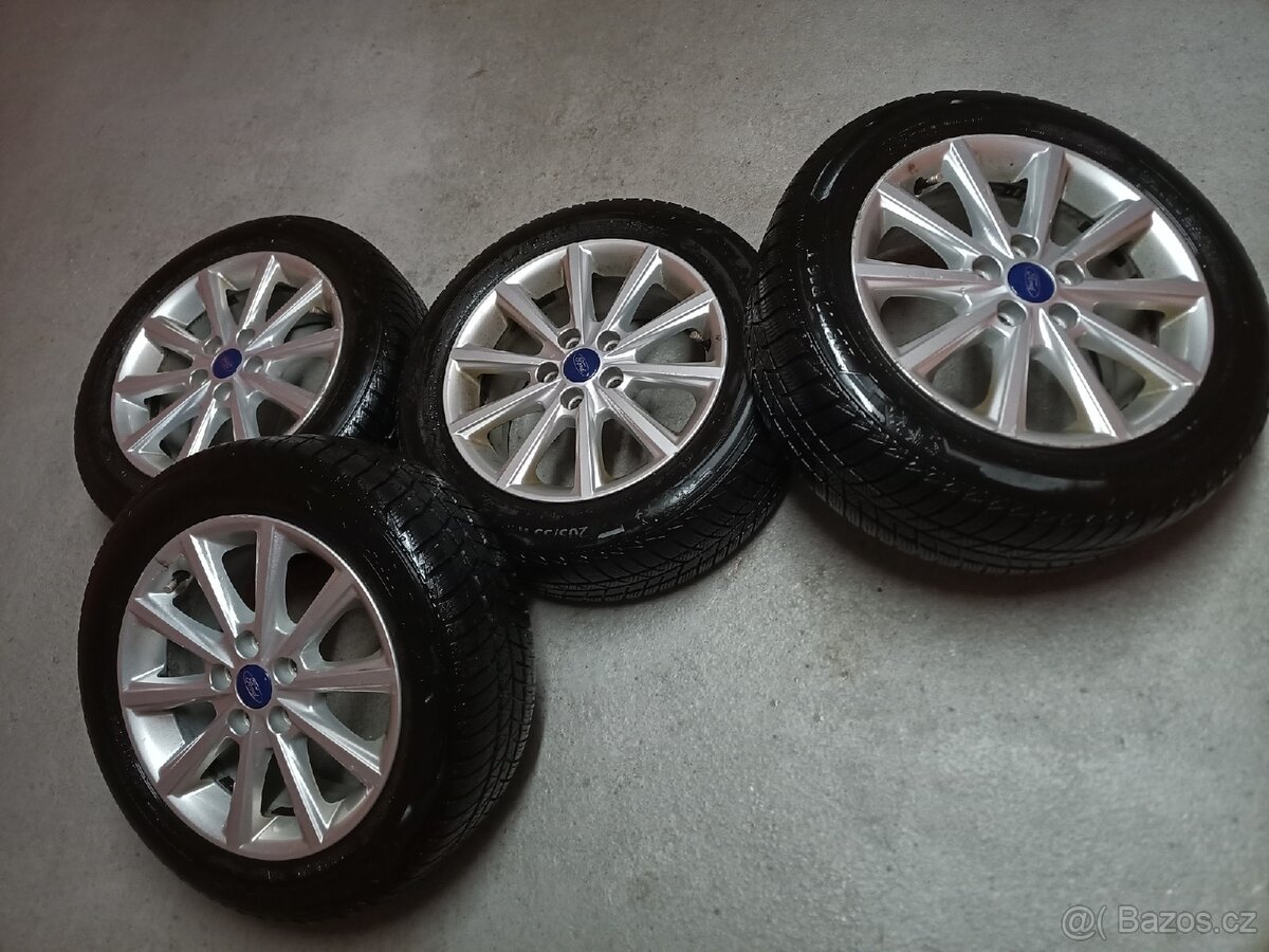 Alu Kola Originál FORD Focus mk 3,5 5x108 Zimní Pneu