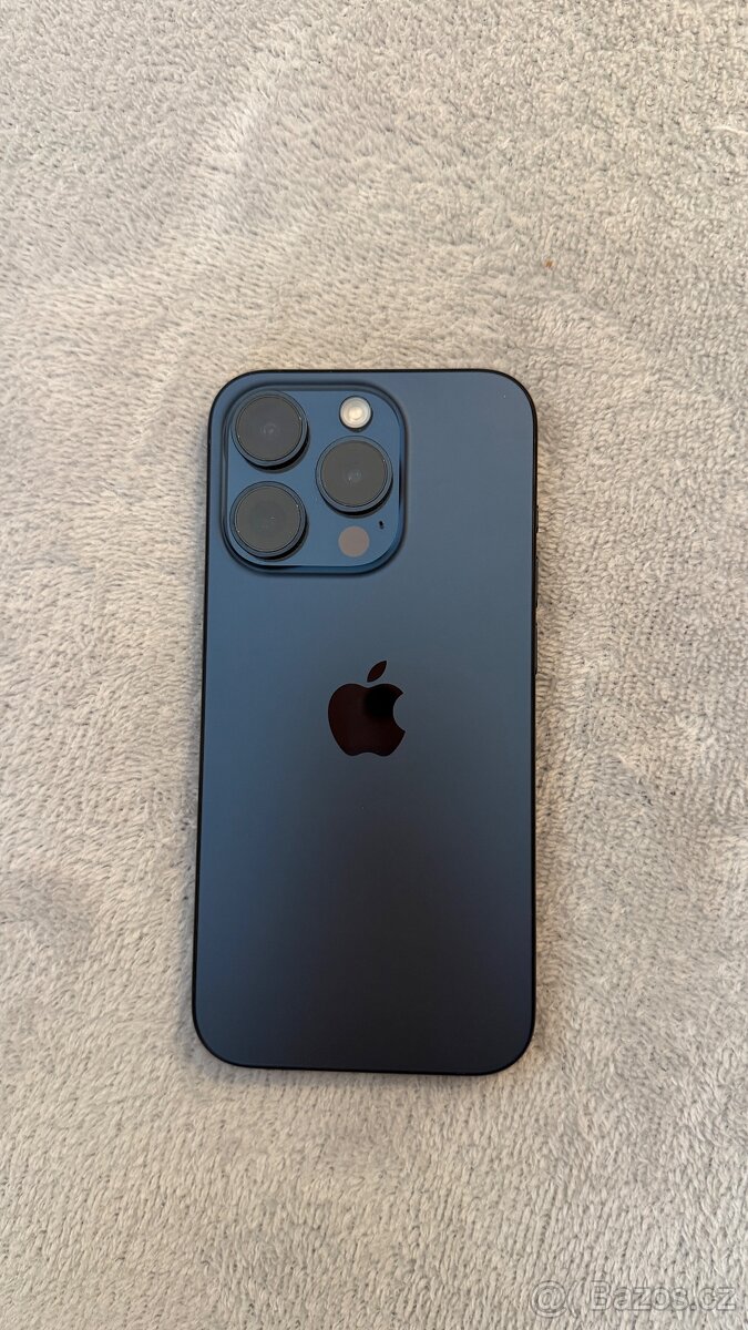 iPhone 15 Pro Blue Titan 128GB
