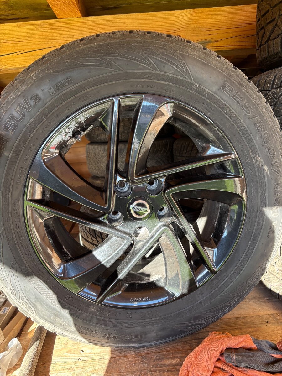 17"zimní alu sada 5x114 origo Nissan X-Trail
