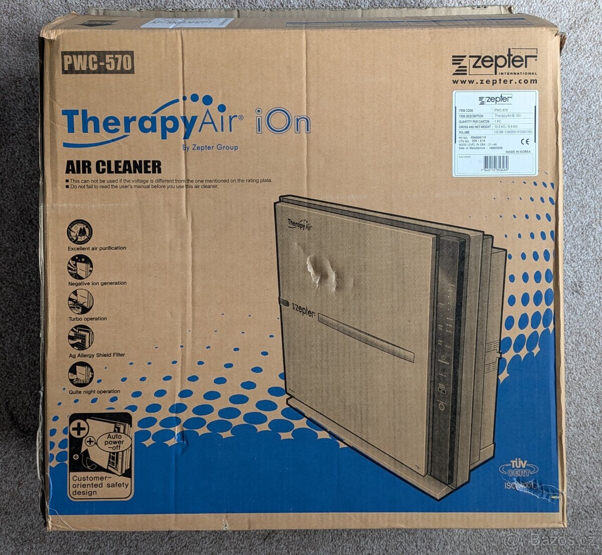 Zepter Therapy Air iOn PWC-570 - čistička vzduchu