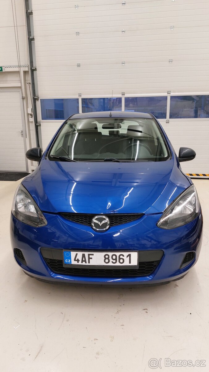 Mazda 2, 1,3i 16V , 55 kw,  bez koroze