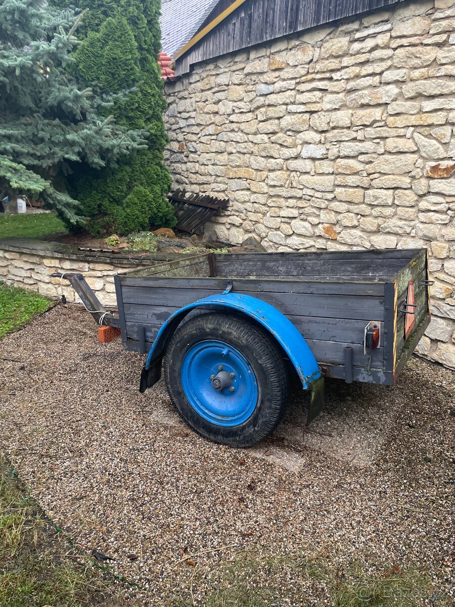 Dvoukolák - valník  za traktor