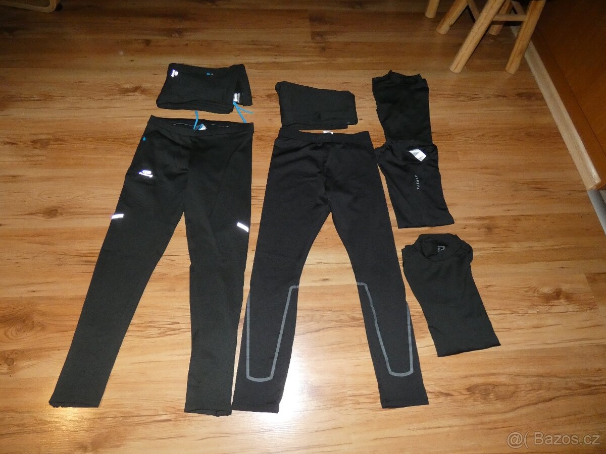 Funkční legíny , triko KIPSTA 12-13let