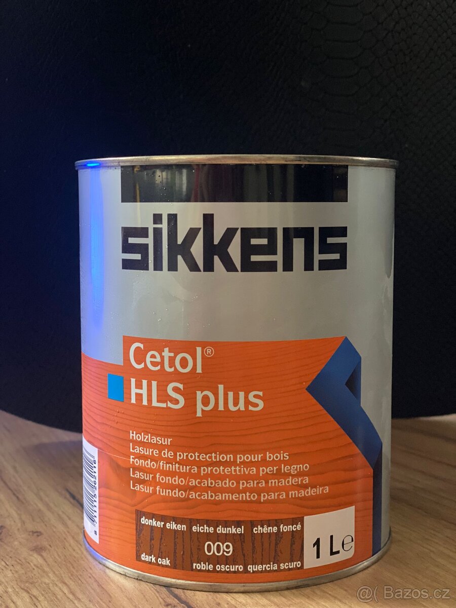 Lazura Sikkens(Decor 009,Tmavý dub)