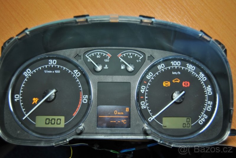 Budíky polodot Octavia 1 L&K, 1U0920821K, CAN, STAGING