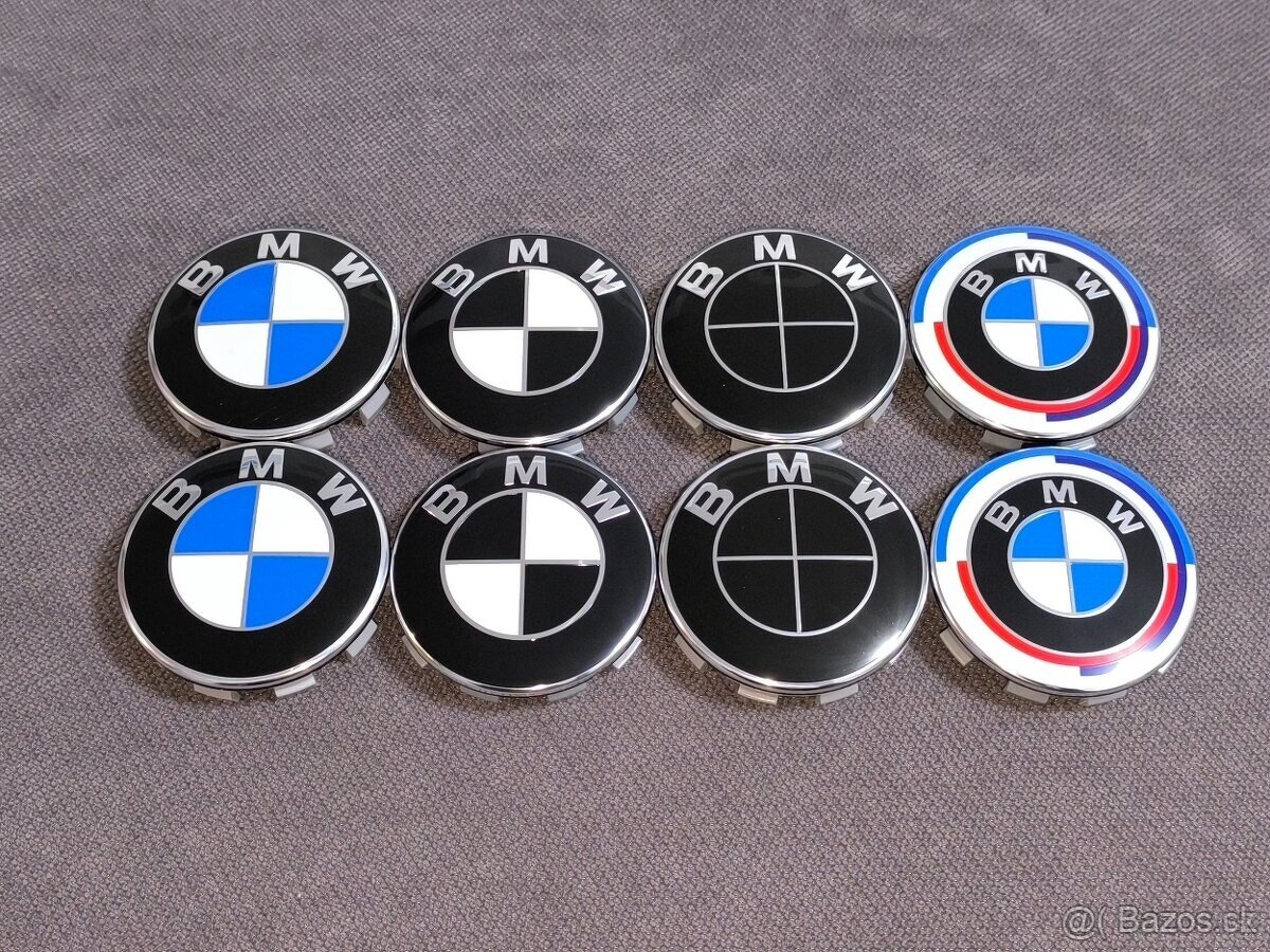 BMW 68mm středové kryty kol