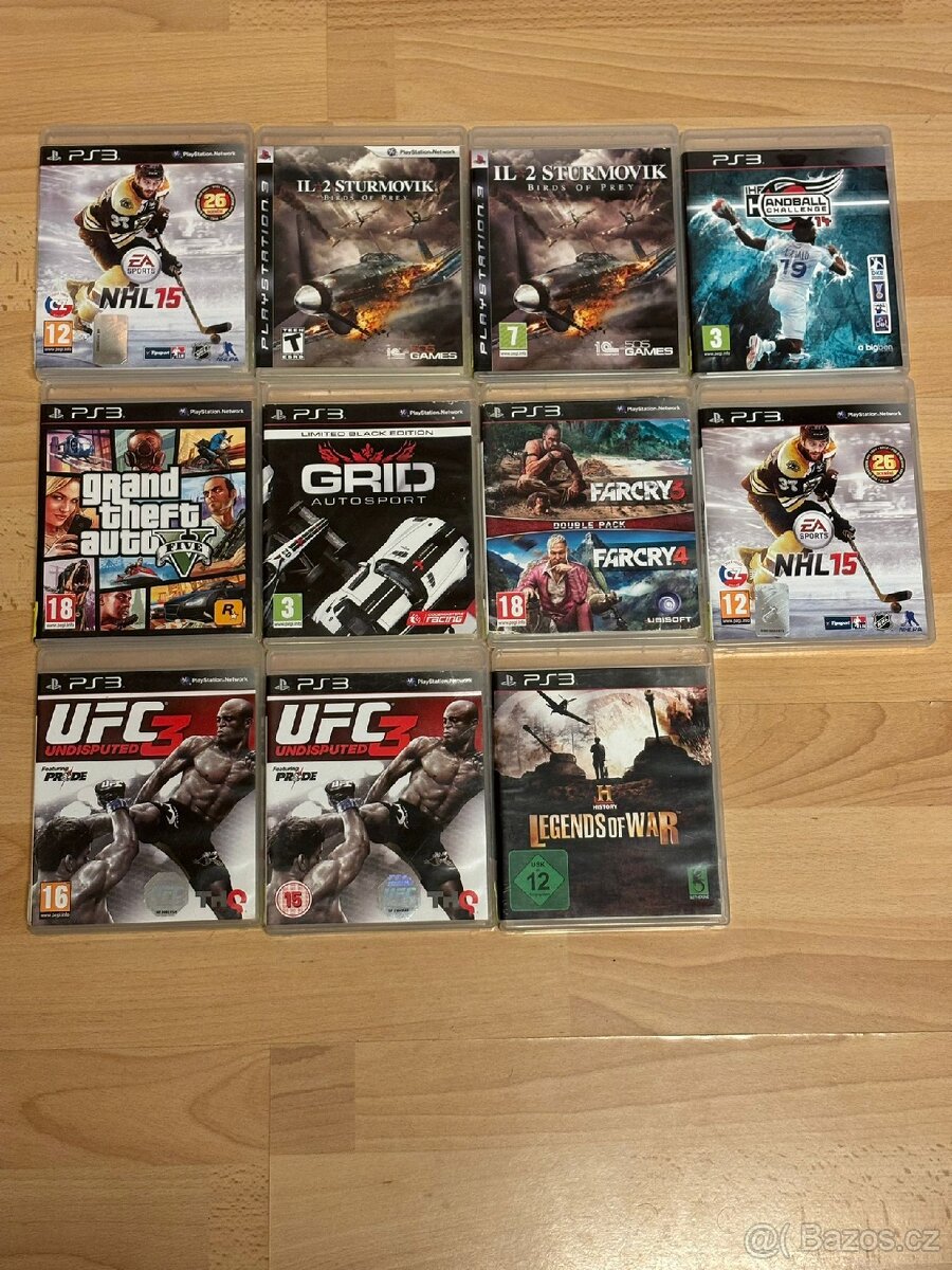 Hry - PS3 - PlayStation 3 (kus 450-550 Kč )