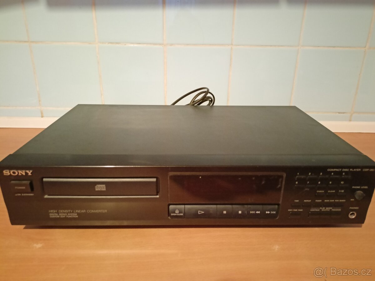 CD přehrávač Sony