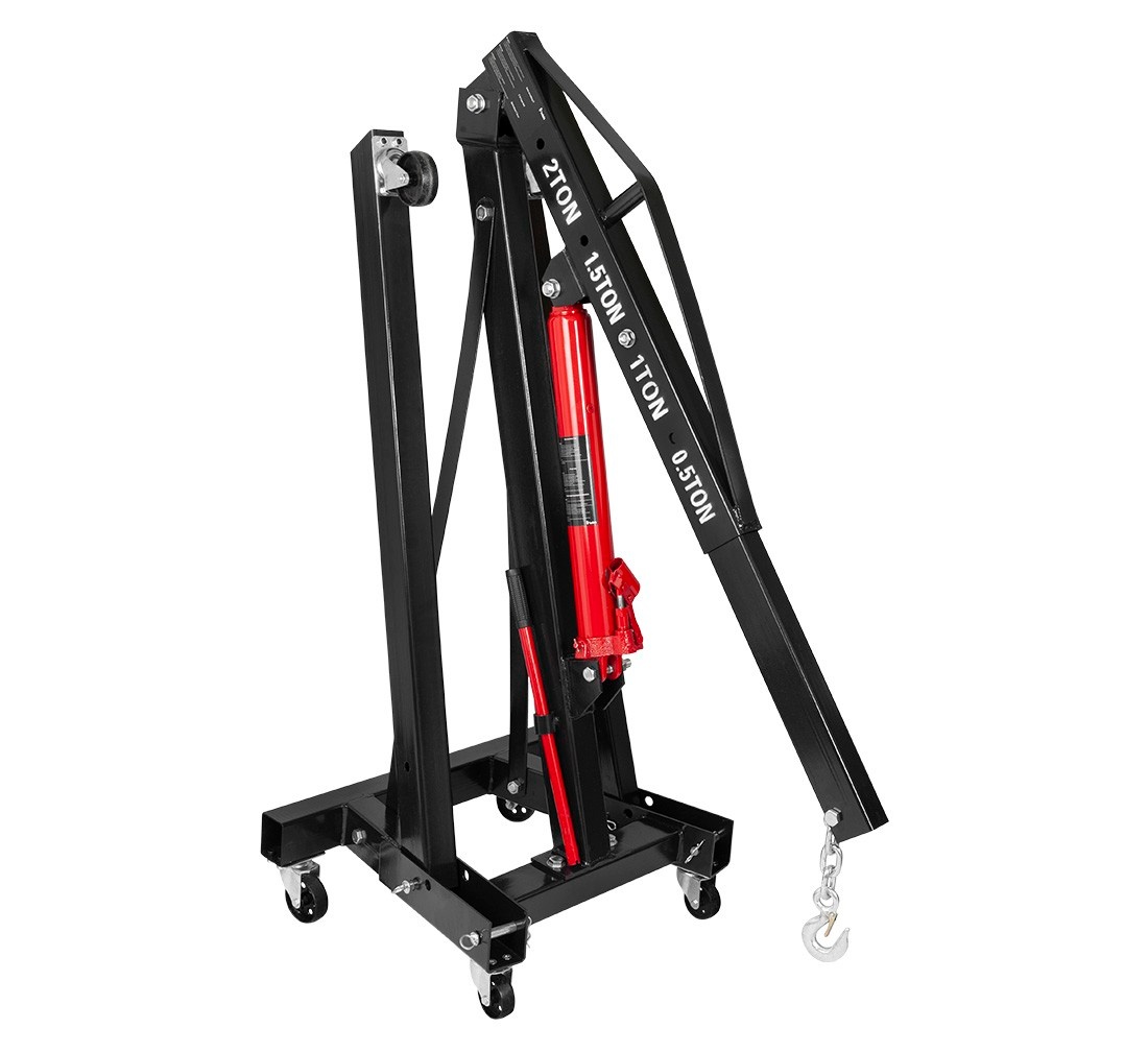 Dílenský jeřáb – žirafa 2t, zvedák motorů REDATS