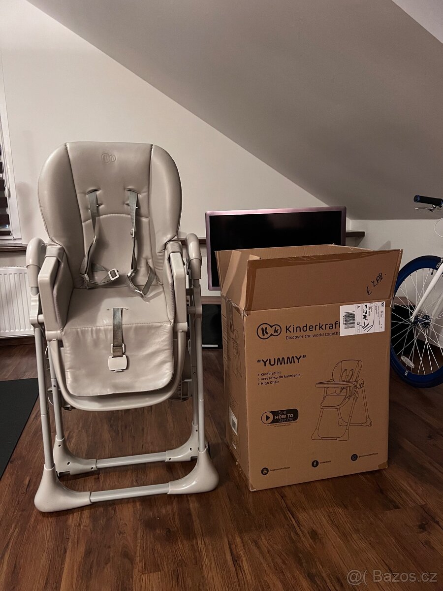 Skládací jídelní židlička YUMMY