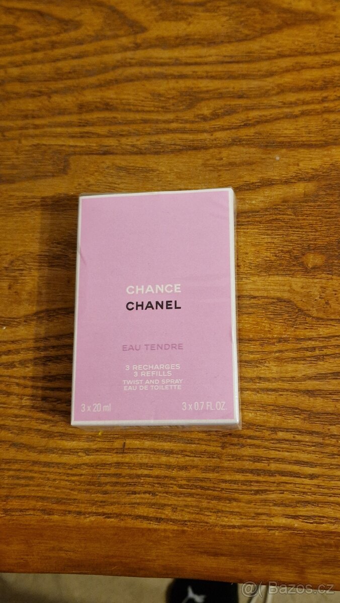 Chanel Chance Eau Tendre toaletní voda dámská 3 x 20ml