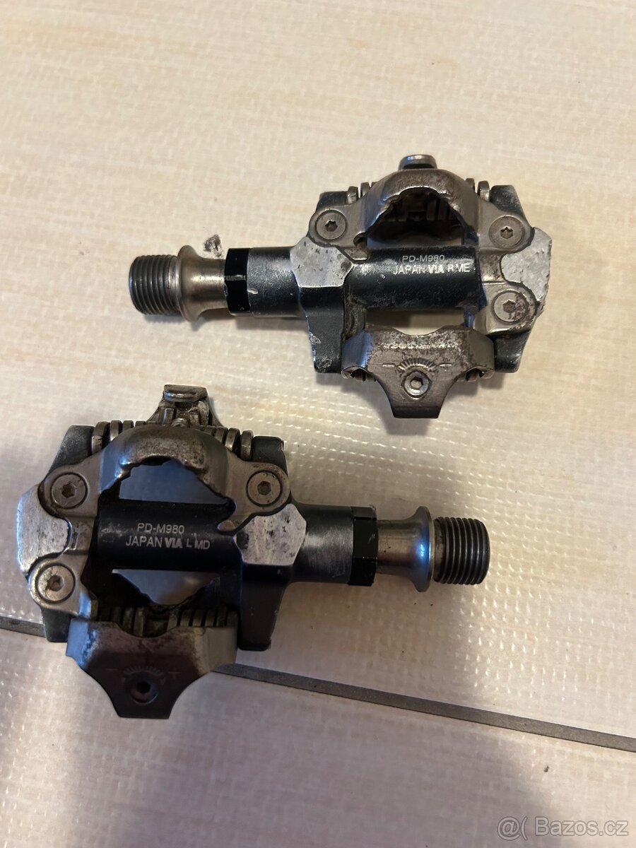 Našlápne pedály Shimano XTR