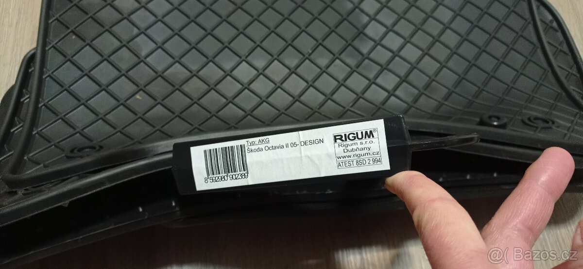 Koberečky do auta - gumové