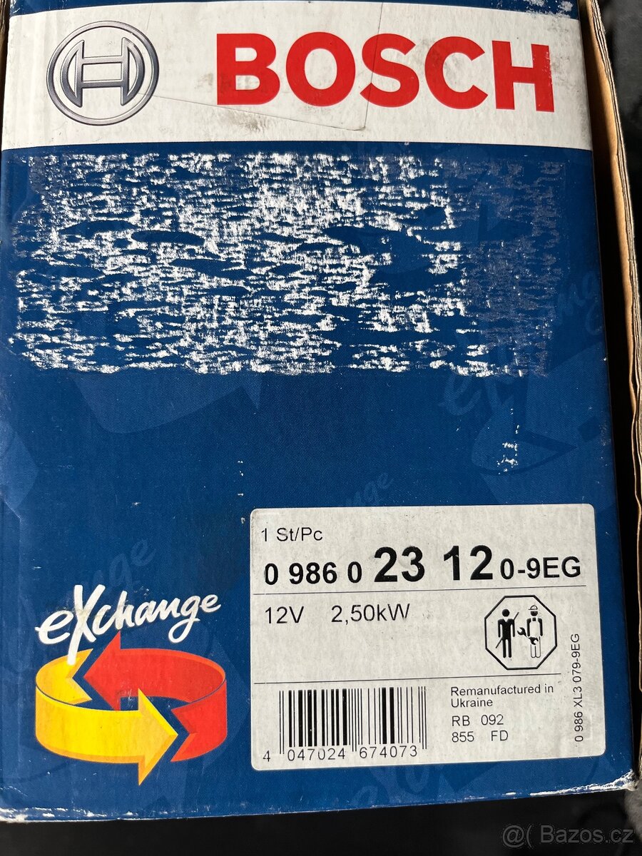 Starter na Fiat Ducato 2,3 D