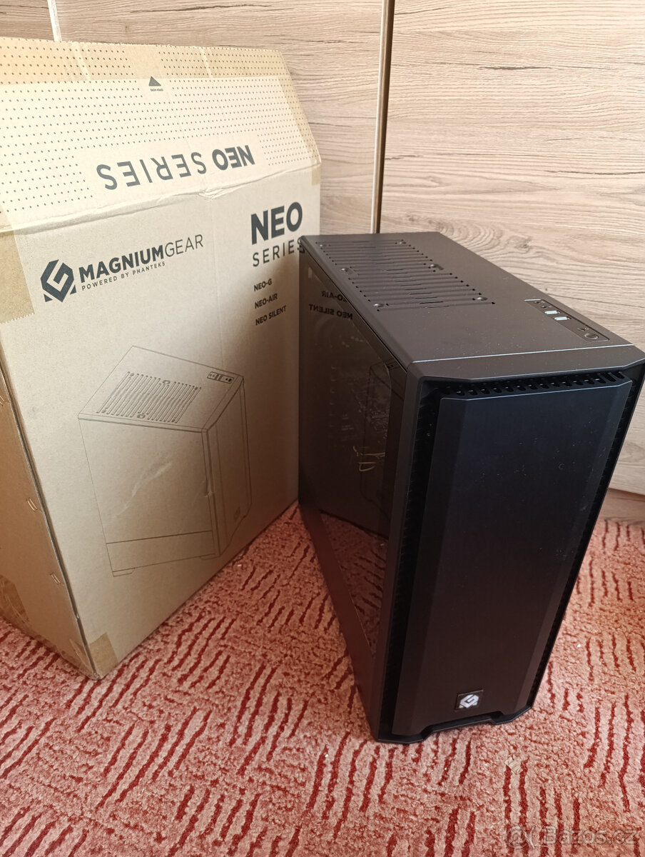 Herni PC - Ryzen 3600, 16GB RAM, SSD+HDD, 5700XT, WIN10