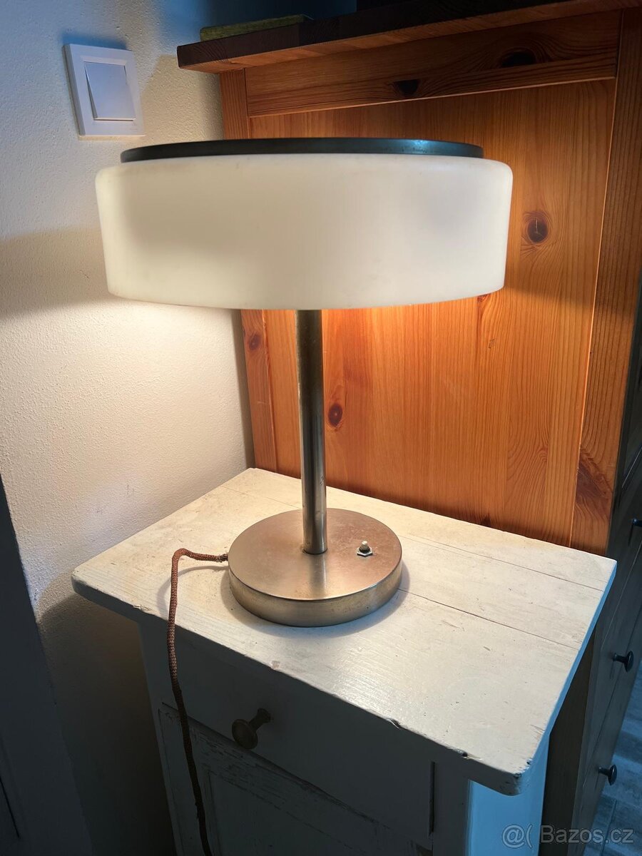 Unikátní starožitná stolní lampa Franta Anýž typ 5839