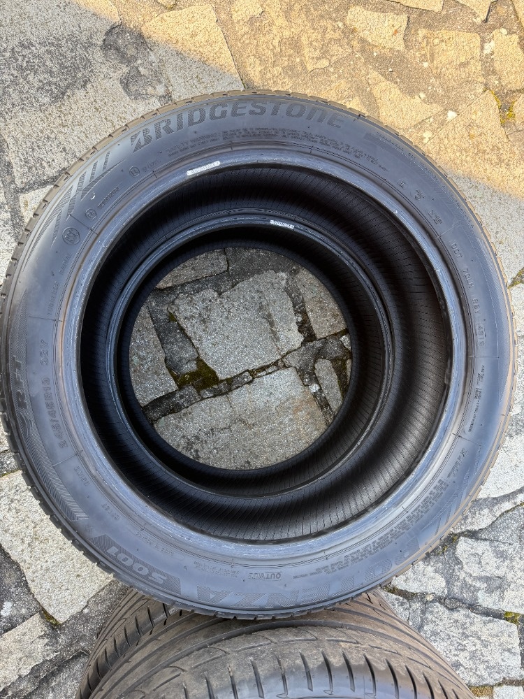 Použité Bridgestone 2ks 275/40R19; 2ks 245/45R19 98Y RFT