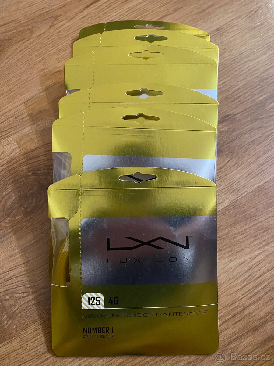 Tenisový výplet Luxilon 4G 1.25mm
