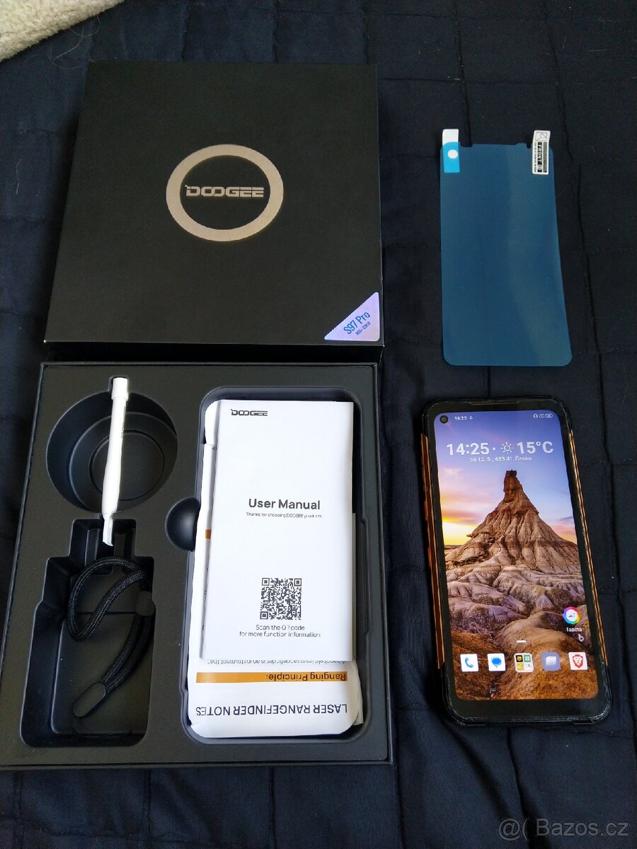 Doogee S97 Pro - Zabudovaný dálkoměr