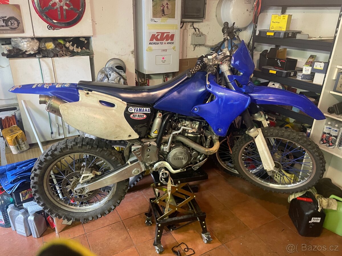 Yamaha wr426f na opravu