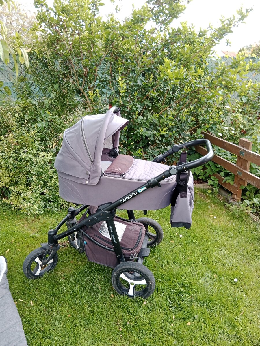 Kočárek dvojkombinace baby design