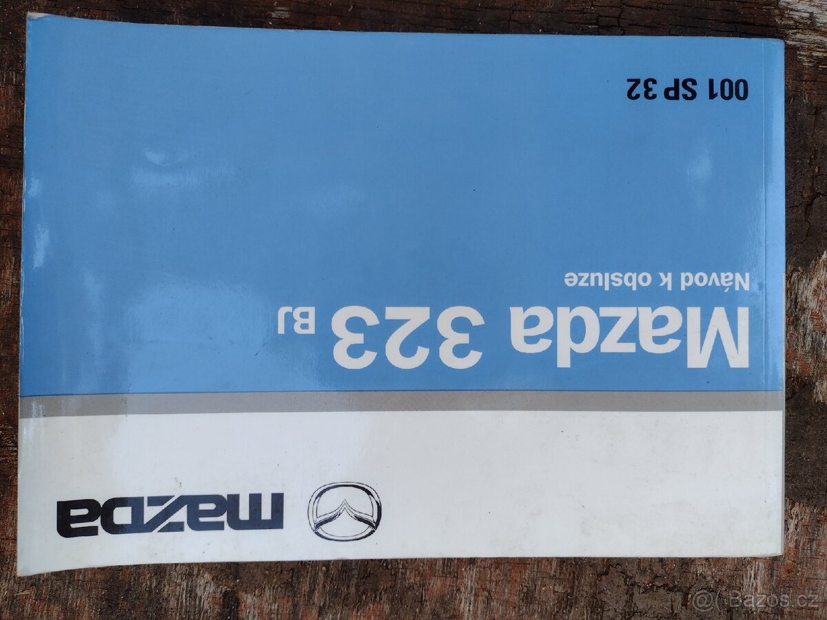 Prodám návod k obsluze Mazda 323