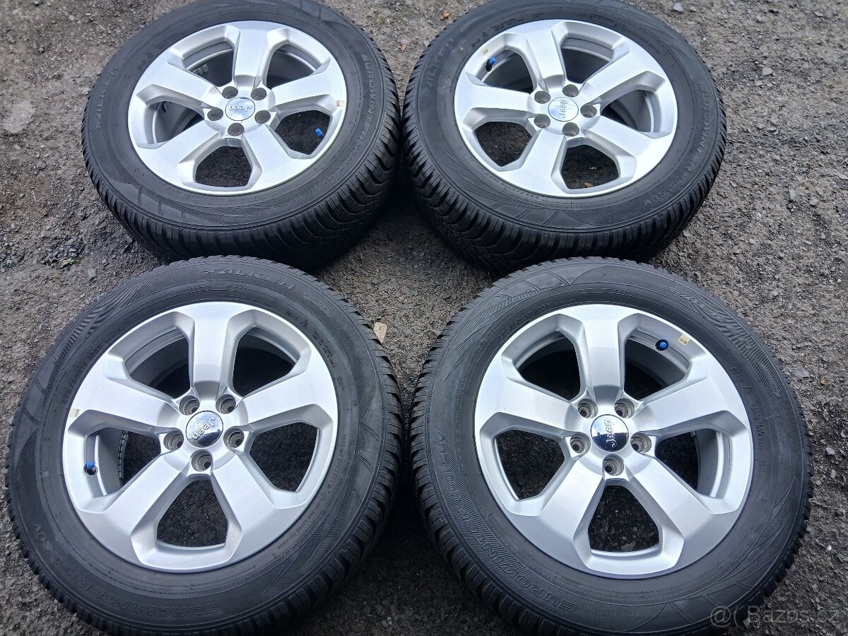 Sada Orig ALU kol Jeep 225/60R17 zimní