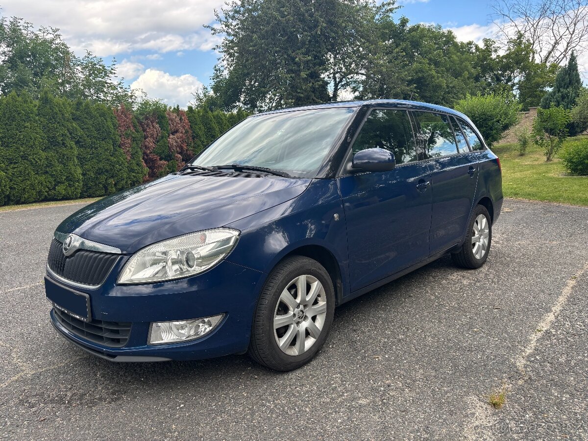 Škoda Fabia, 55kw, 2013, 1.6 TDI, Serviska, ELEGANCE, po STK