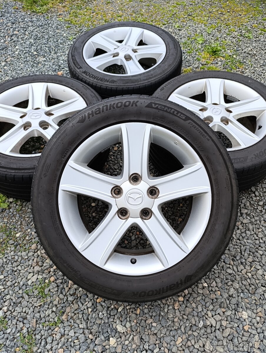 Alu kola Mazda R16 letní