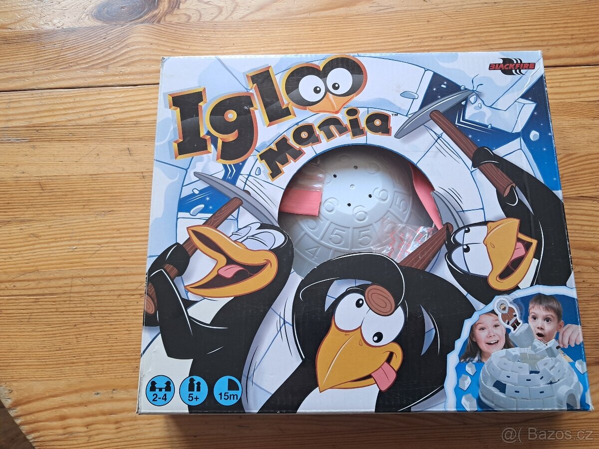 společenská hra - IGLU MANIA - pro nejmenší hráče