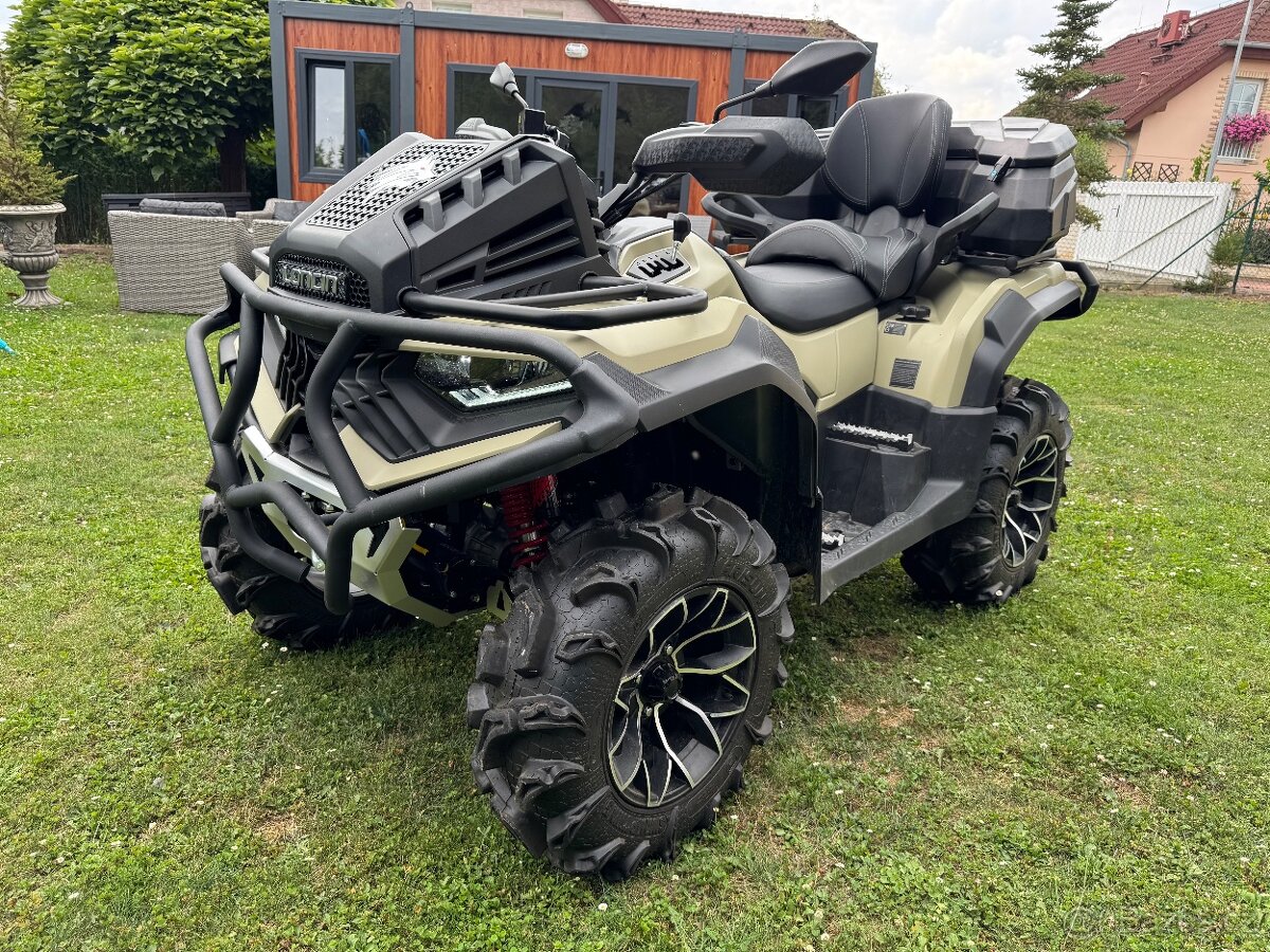 Čtyřkolka LONCOIN Xwolf 700i 4×4BAHENNÍ VERZE - najezd 142km
