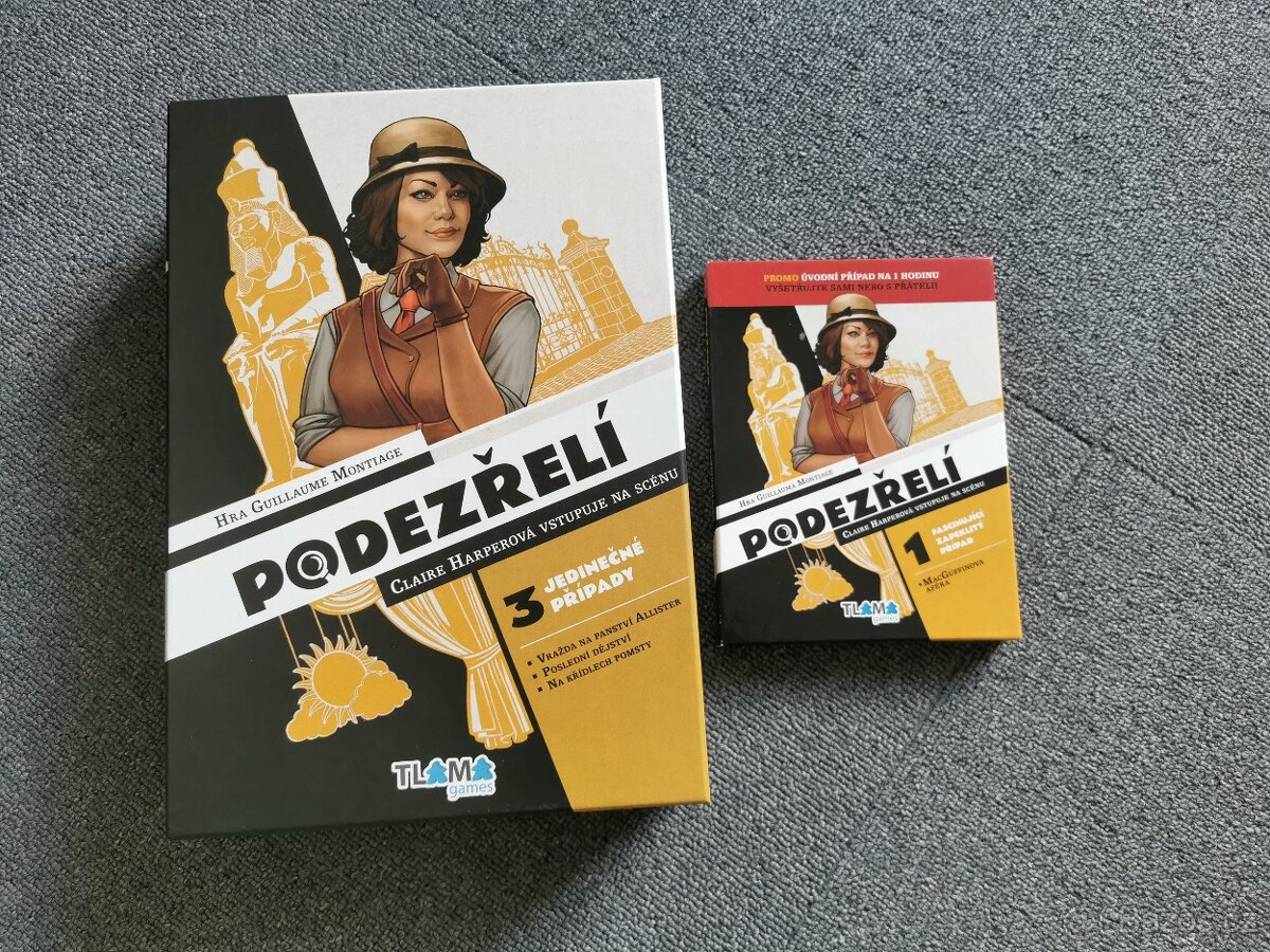 Tlama games - Podezřelí + promo případ