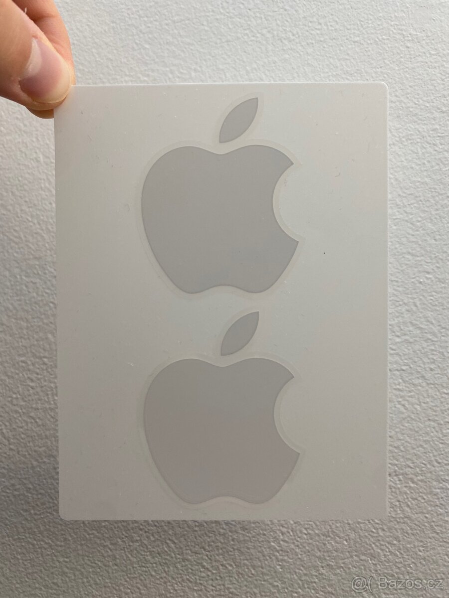 Apple Originální Nálepky Bílá Top Stav
