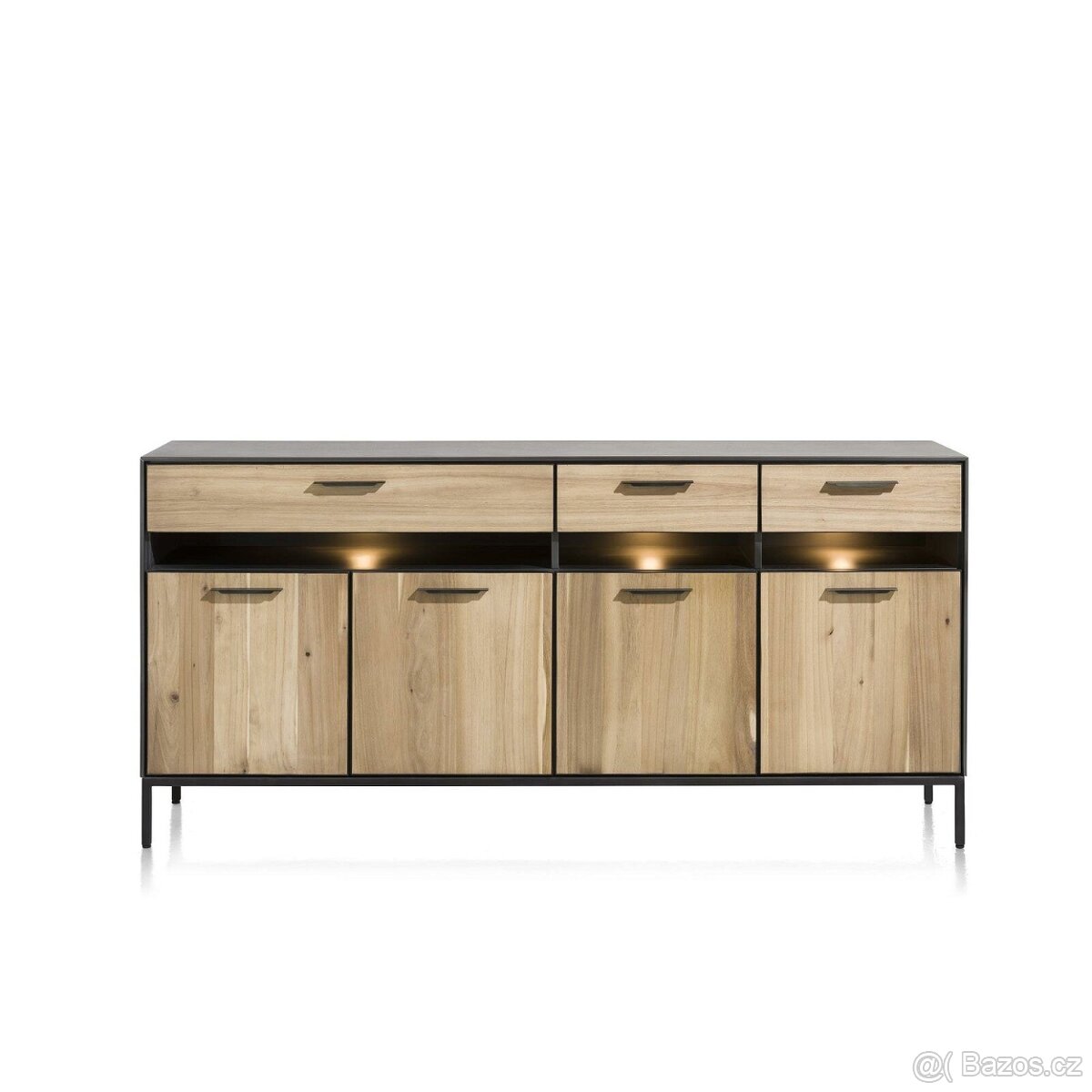 Komoda LUGAL 180 cm – masivní elegán