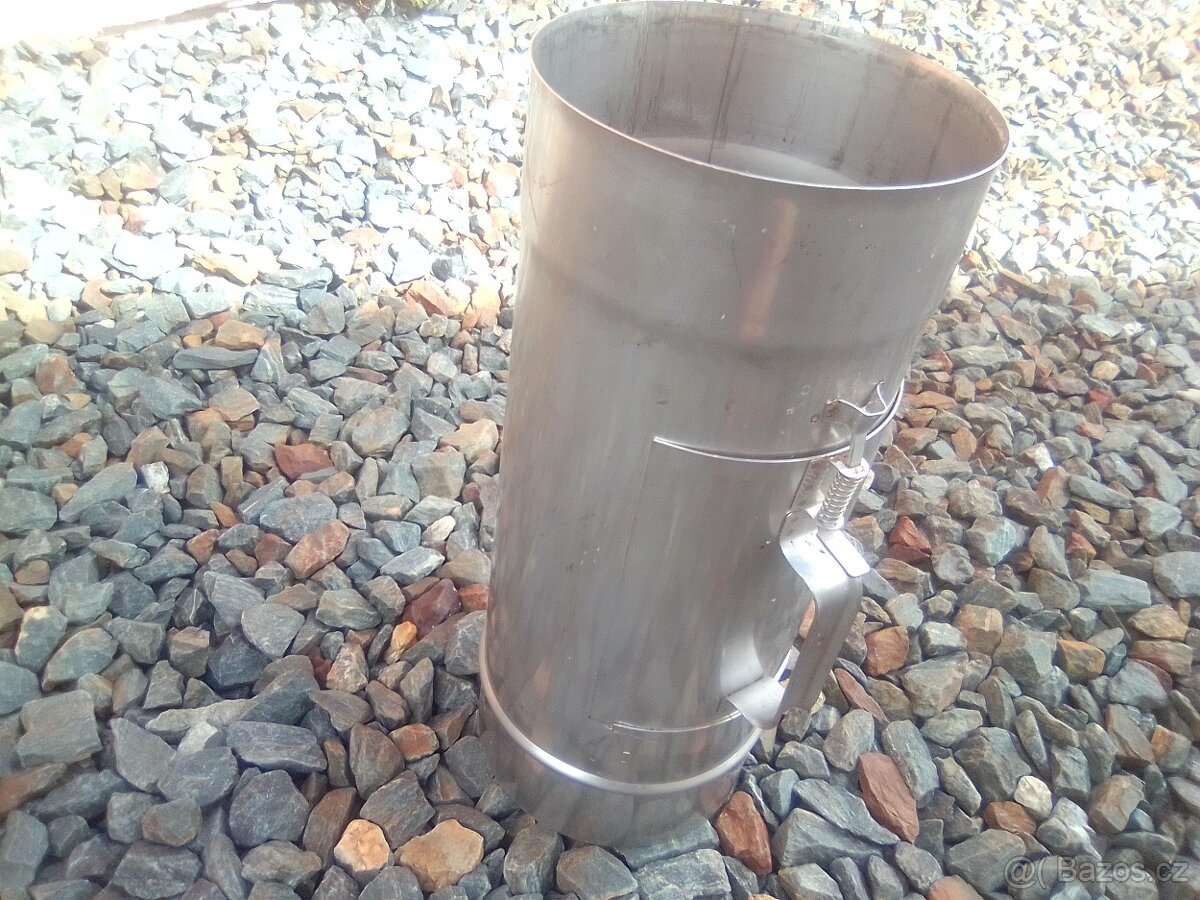 čistící kus odkouření 160 mm nerez