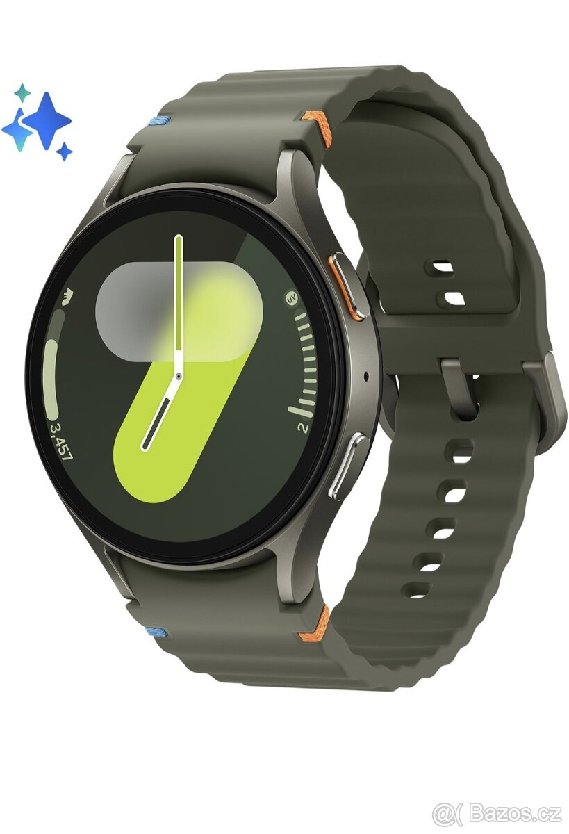 Samsung Galaxy Watch7 44mm zelené ZÁRUKA+ 8 řemínků