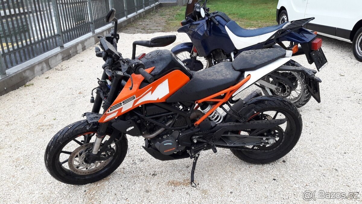 KTM Duke 125/390 2019, rozprodám po dílech