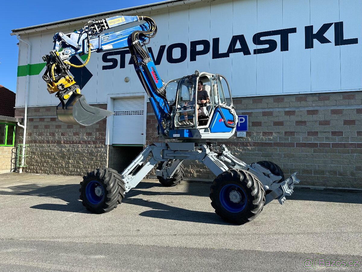 Menzi Muck A61 4x4 Plus po generální opravě