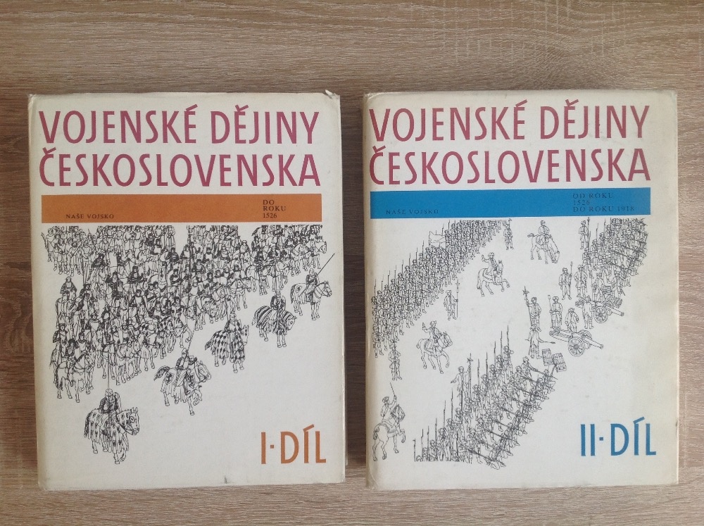 VOJENSKÉ DĚJINY ČESKOSLOVENSKA - 1. a 2. díl