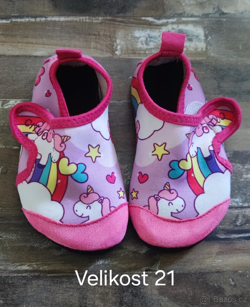 Dětské barefoot capáčky velikost 20/21