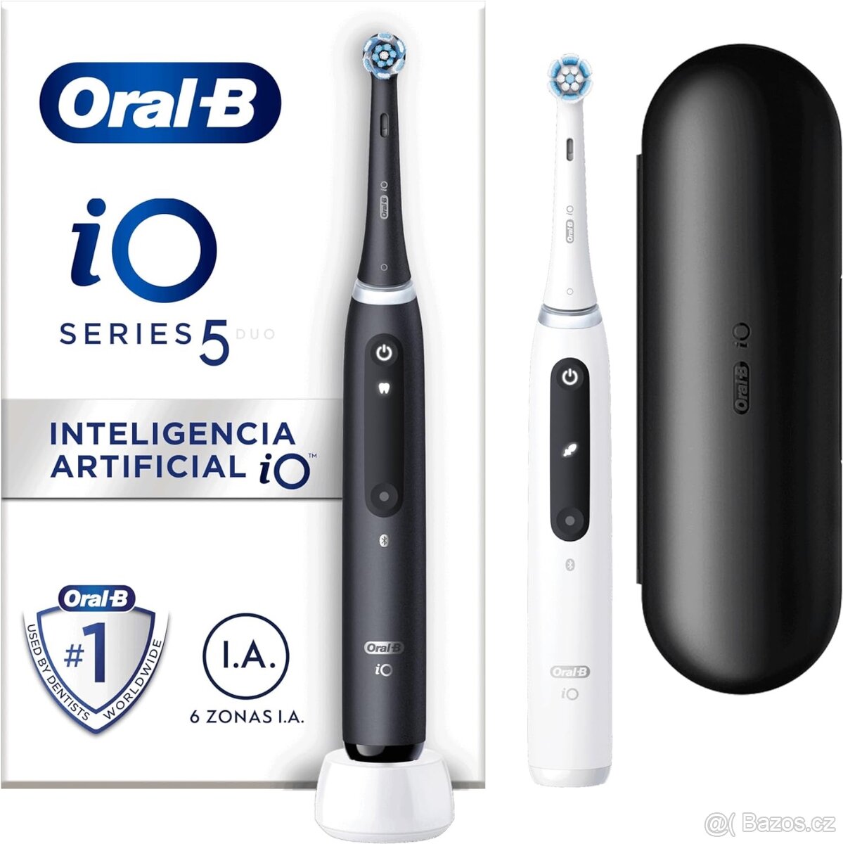 Elektrické zubní kartáčky Oral-B iO 5N (balení 2 ks)